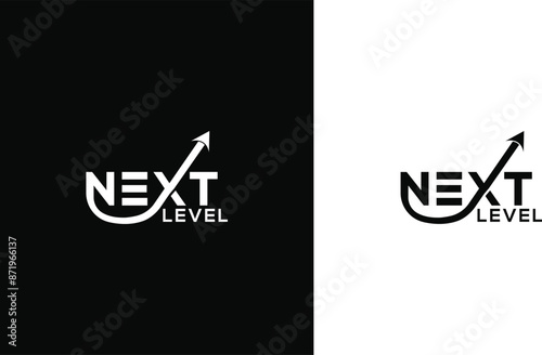 Next logo for business startups 