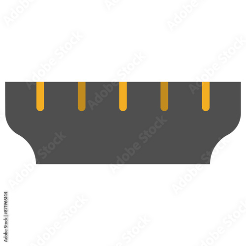 hdmi flat icon