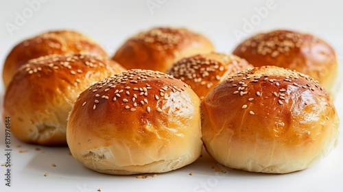 Delicious and beautiful wheat buns © hallowen