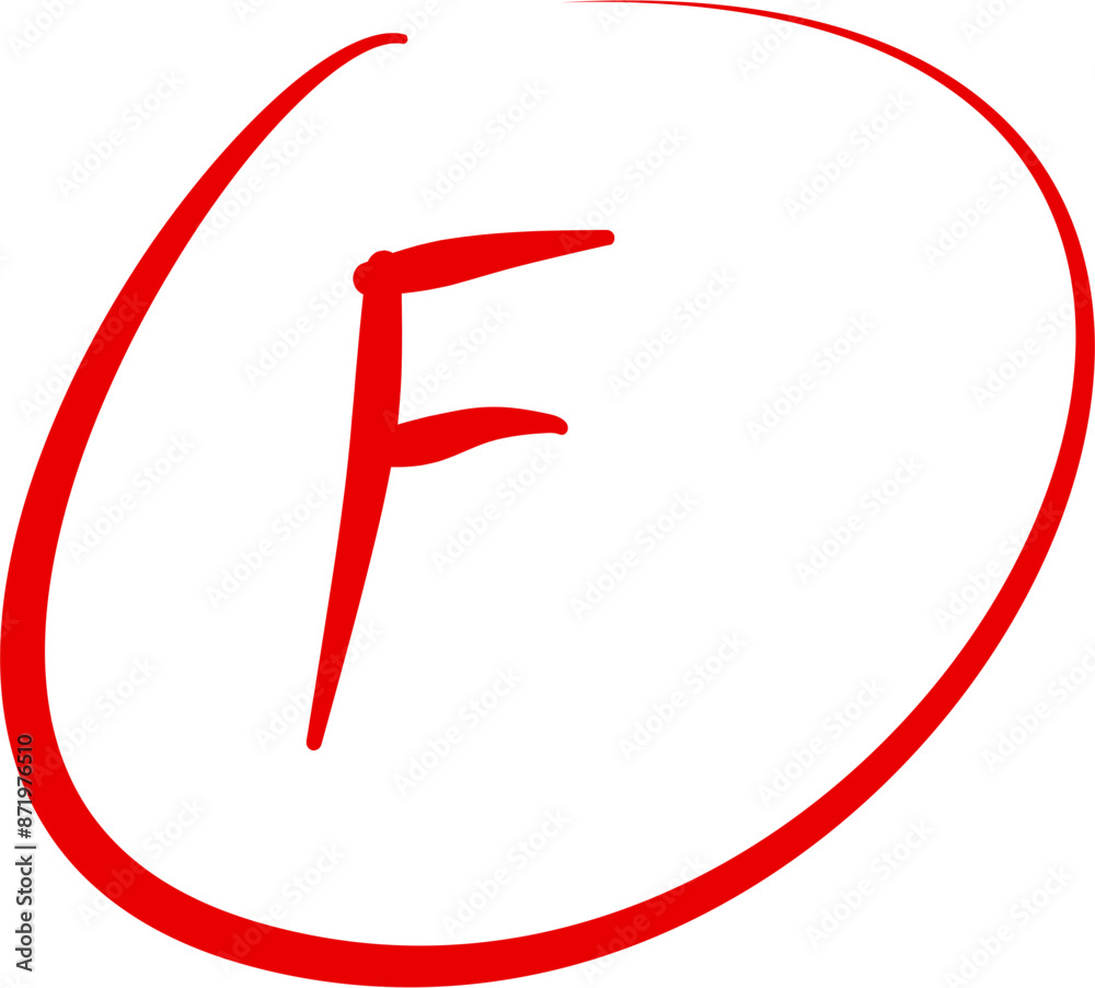 F grade
