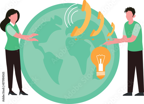 Boy and Girl are providing service worldwide.