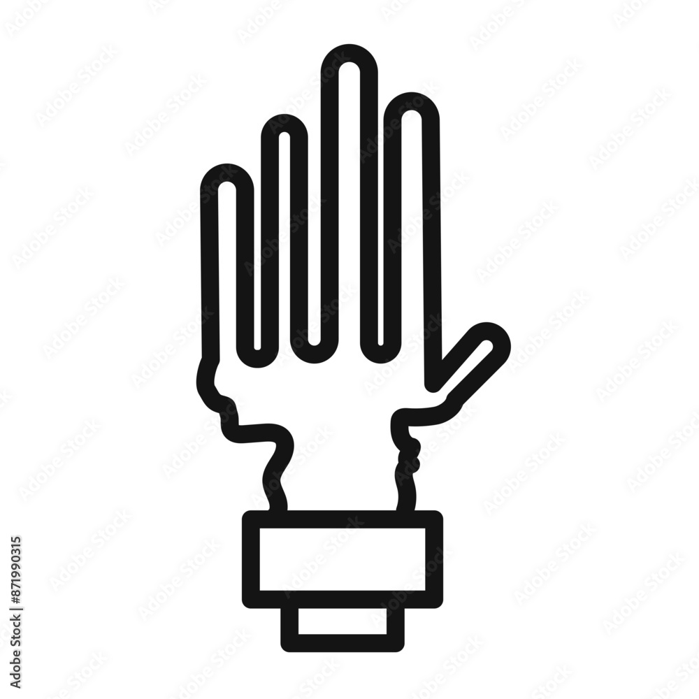 mottled skin icon black and white vector sign mottled skin icon black and white vector sign