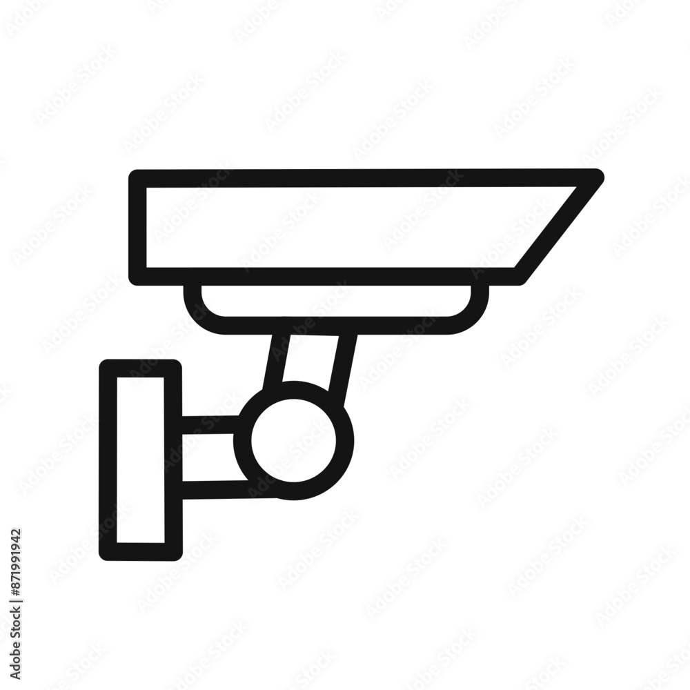 surveillance icon black and white vector sign surveillance icon black and white vector sign