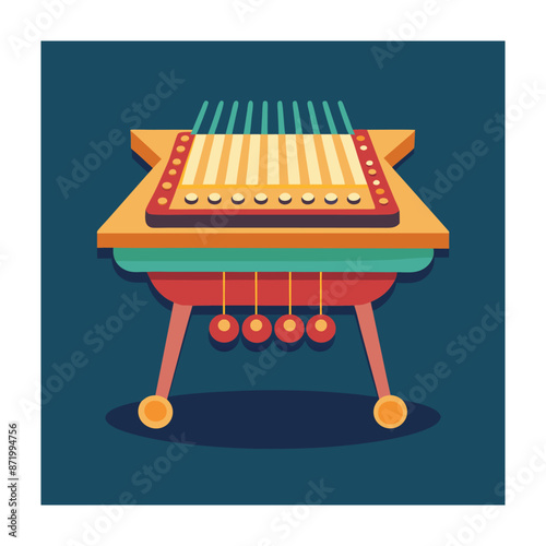 Music instrument vector illustration