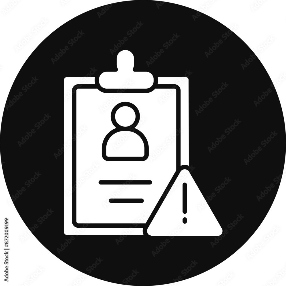 Fake Vote Glyph Black Circle Icon Fake Vote Glyph Black Circle Icon