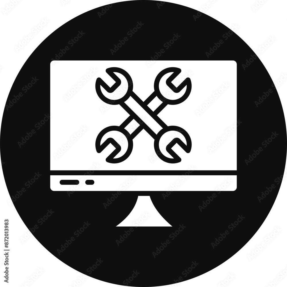 Tiilkit Glyph Black Circle Icon Tiilkit Glyph Black Circle Icon