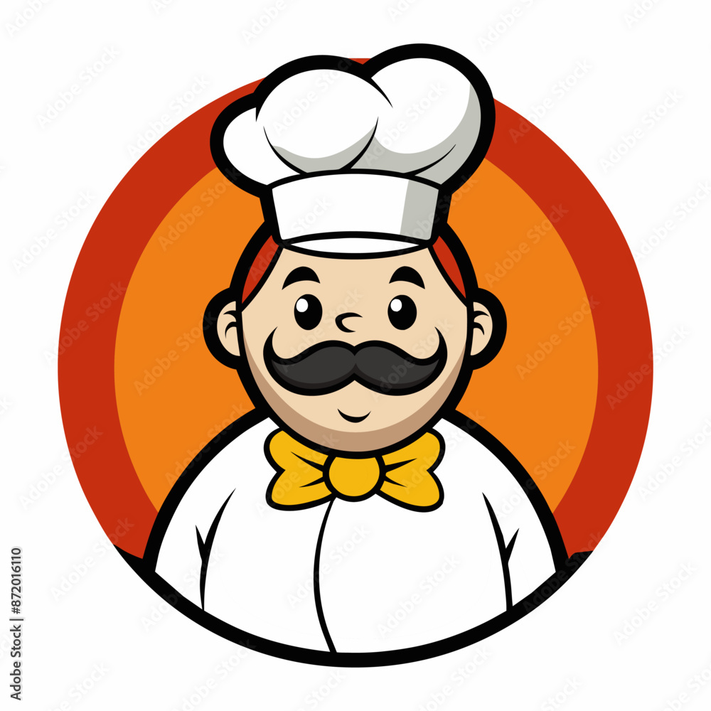 Chef boy cartoon mascot Vector illustration Chef boy cartoon mascot Vector illustration