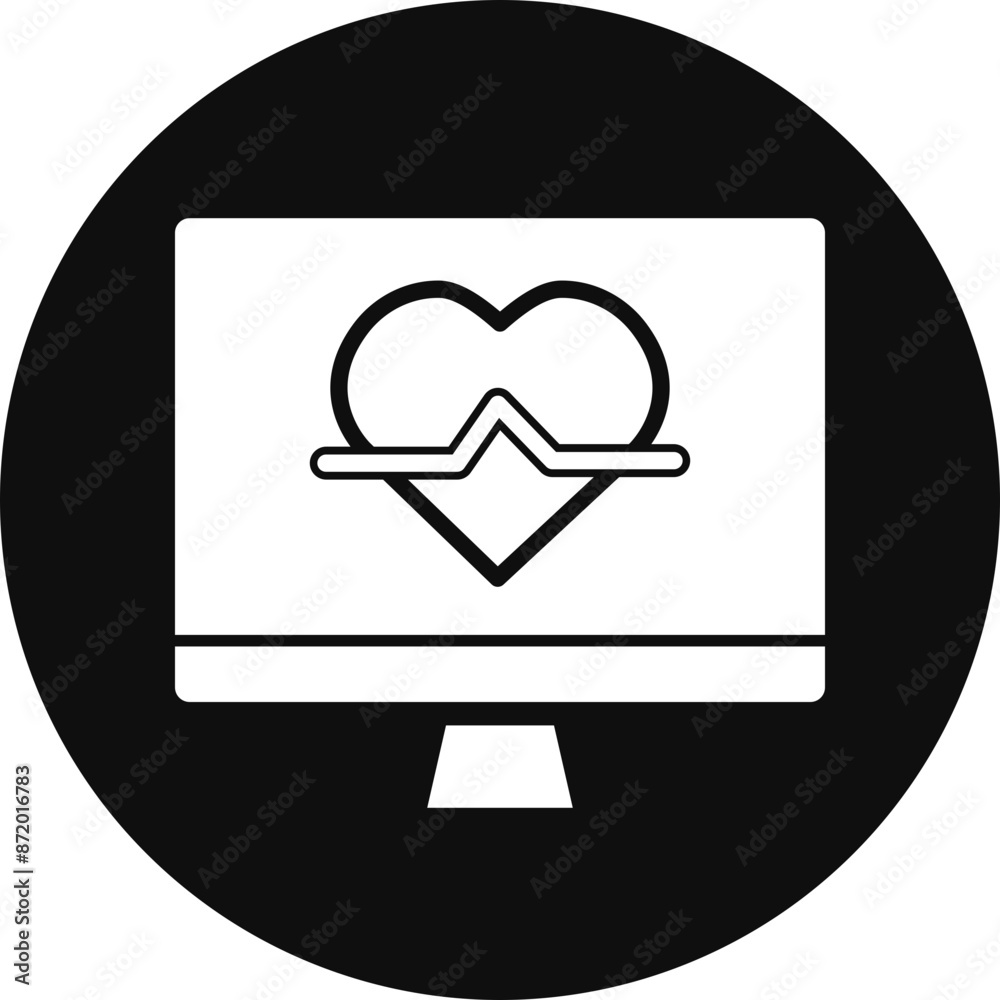 Telemetry Vector Glyph Black Circle Icon Telemetry Vector Glyph Black Circle Icon