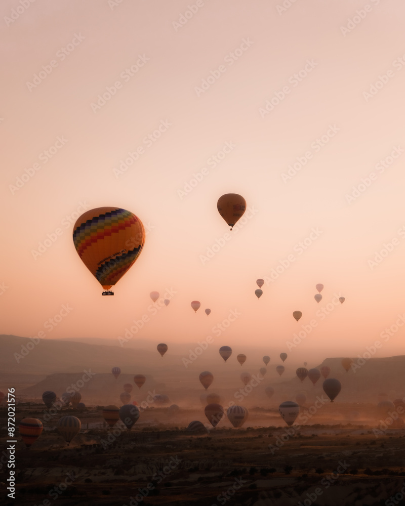 Obraz premium Balloon Ride Over the Valley - Cappadocia