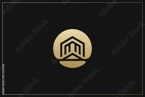 Home Building Logo Modern Structure