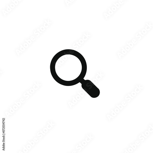 Search Icon Vector Fat Design Editable Stroke