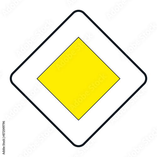 Free Download PRIORITY SIGNAL, R-3 - Priority road - GFXLoad