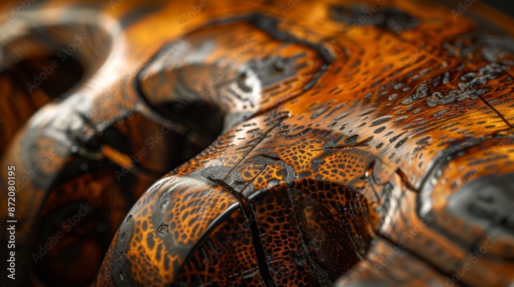 Closeups of a bow grip featuring a unique wood grain pattern and tactile design for enhanced grip and control. Closeups of a bow grip featuring a unique wood grain pattern and tactile design for enhanced grip and control.