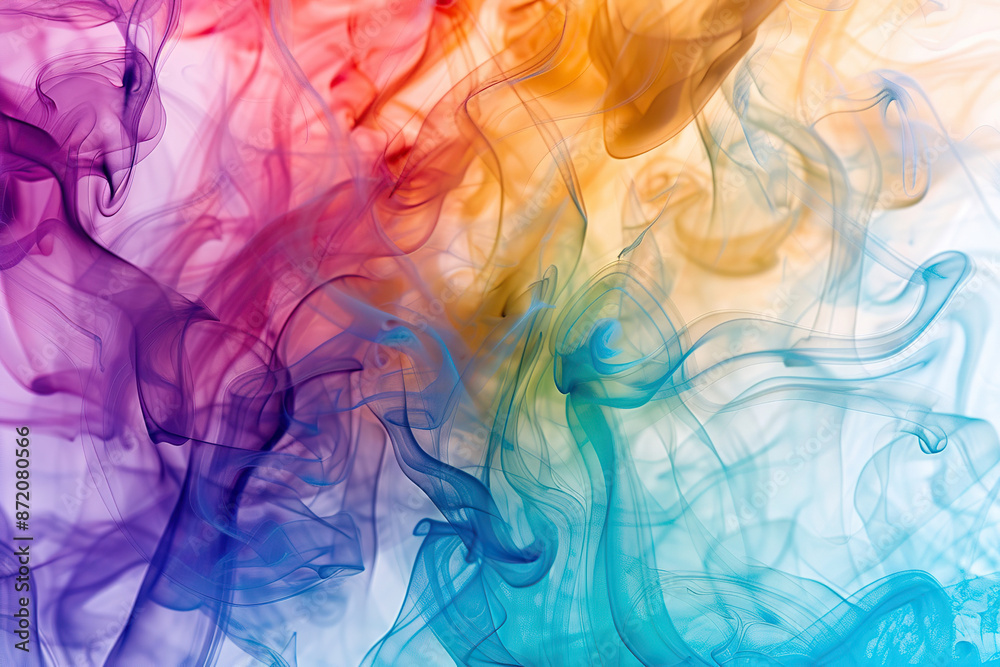 Generative ai on theme of beautiful texture thick smoke for design natural abstract background Generative ai on theme of beautiful texture thick smoke for design natural abstract background