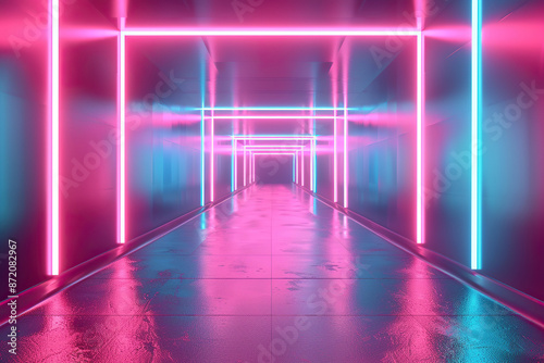 Beautiful texture surface neon wave  design natural abstract background