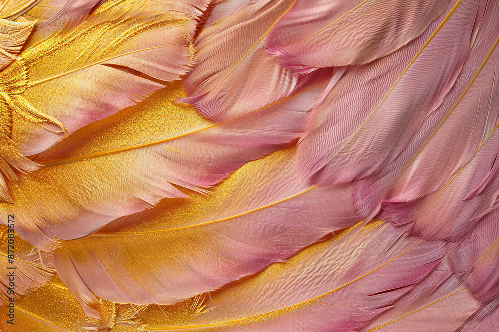 Generative ai on theme of beautiful texture bird feather for design natural abstract background Generative ai on theme of beautiful texture bird feather for design natural abstract background