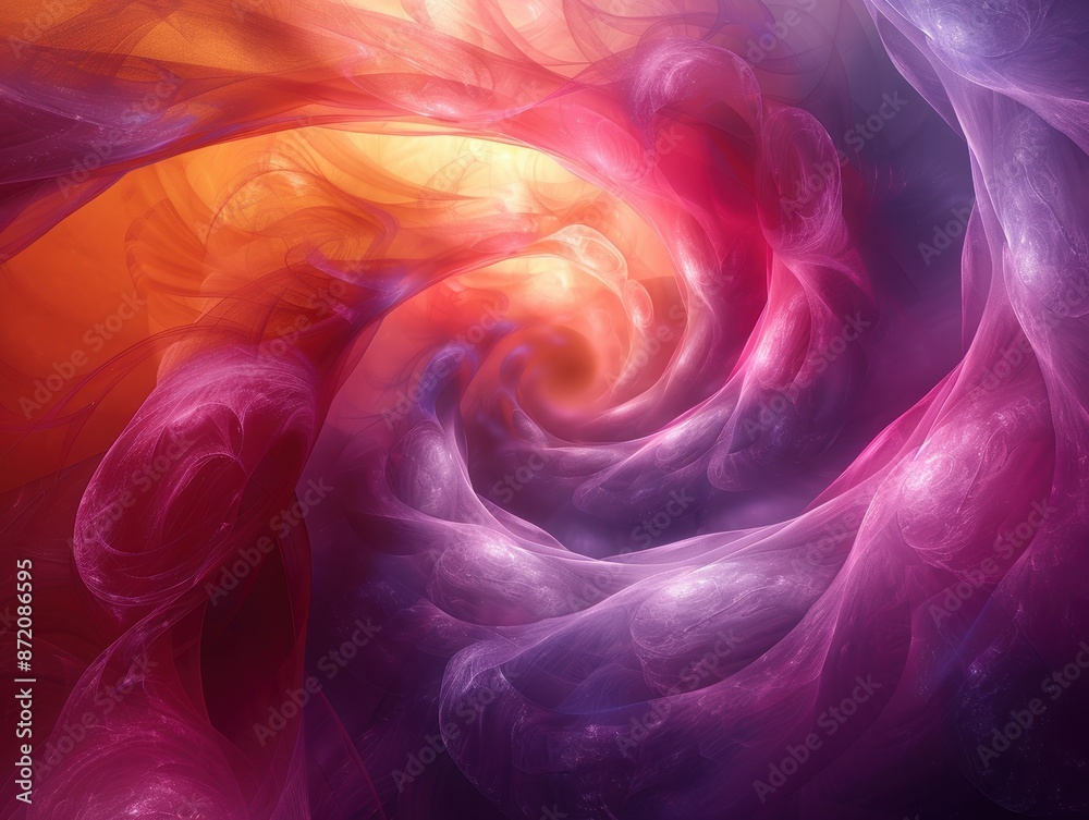 An abstract background with vibrant colors and fractal-like patterns, creating a sense of infinity. An abstract background with vibrant colors and fractal-like patterns, creating a sense of infinity.