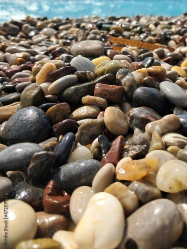 pebbles on the beach