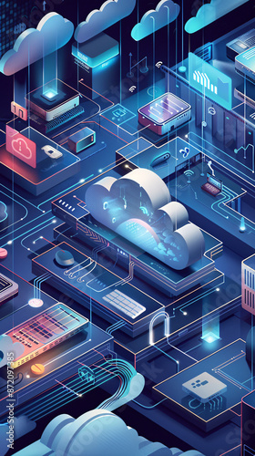 SaaS unleashed: Cloud-based applications powering the future of work. 