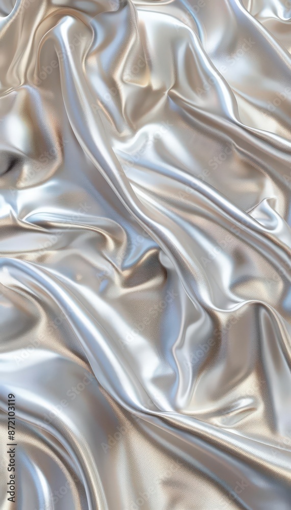 Photo of Smooth satin texture with a glossy, smooth finish Photo of Smooth satin texture with a glossy, smooth finish