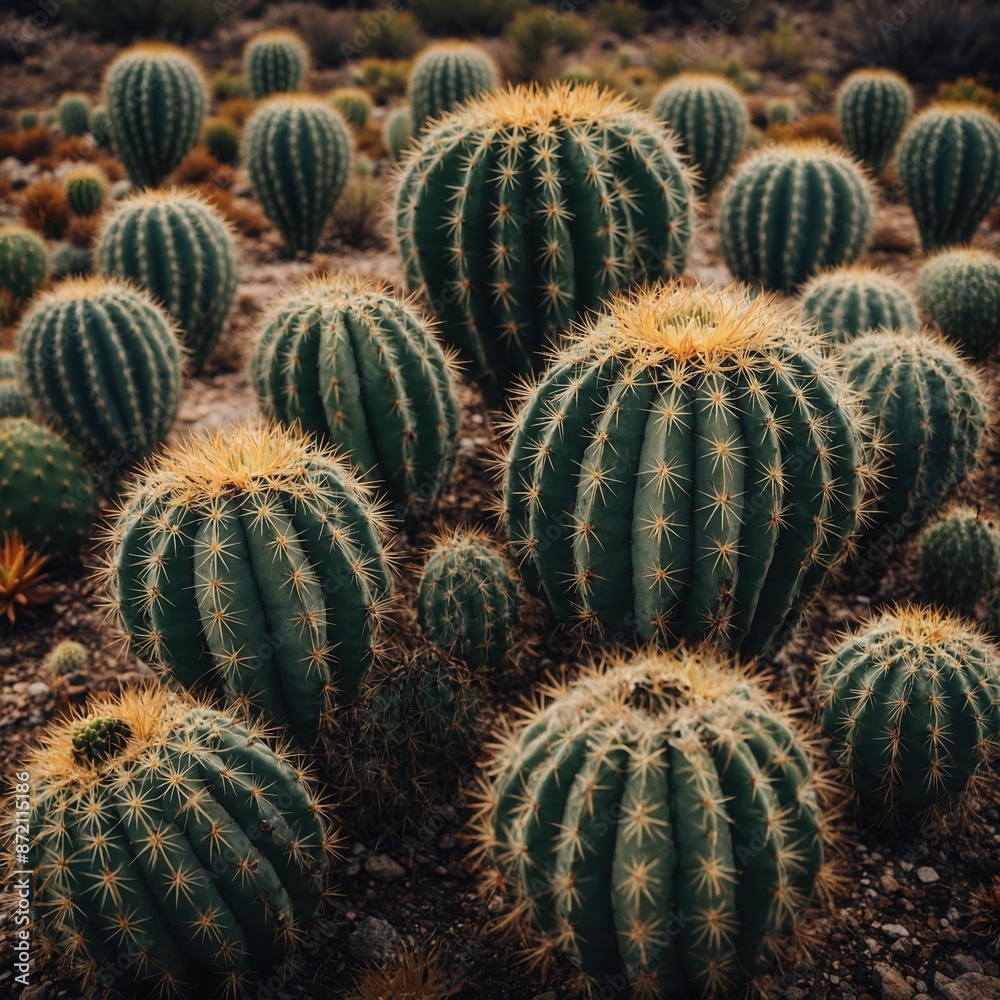 Nature's Resilience: A Cactus Flourishing in Tough Conditions Nature's Resilience: A Cactus Flourishing in Tough Conditions
