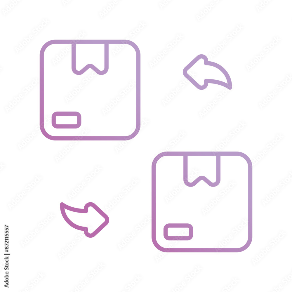 replacement icon with white background vector stock illustration replacement icon with white background vector stock illustration