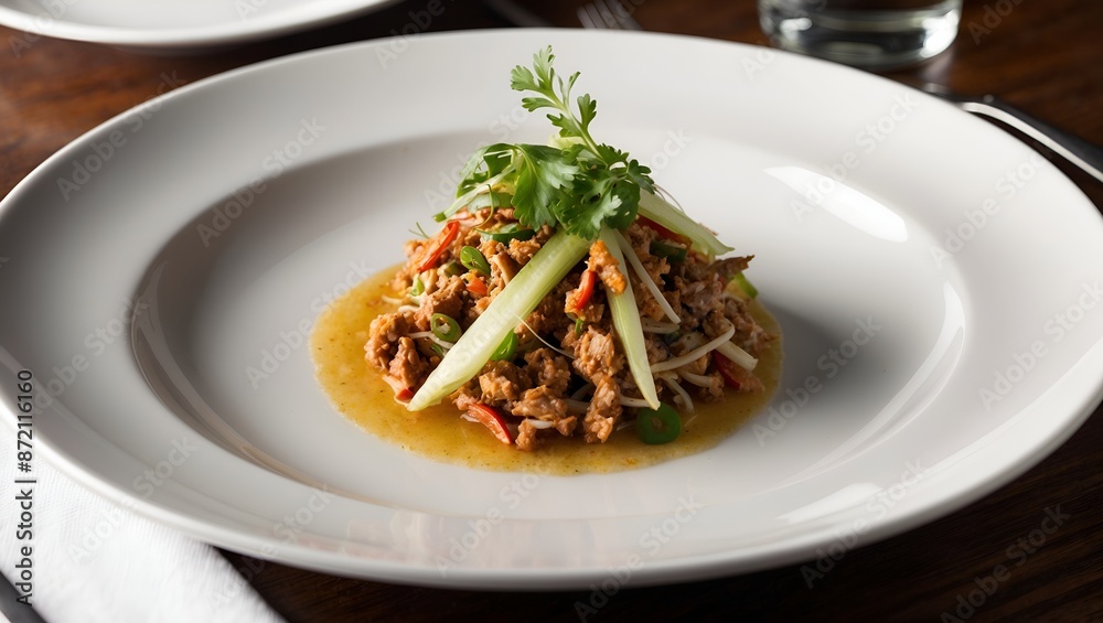 Larb (Spicy Minced Meat Salad) Larb (Spicy Minced Meat Salad)