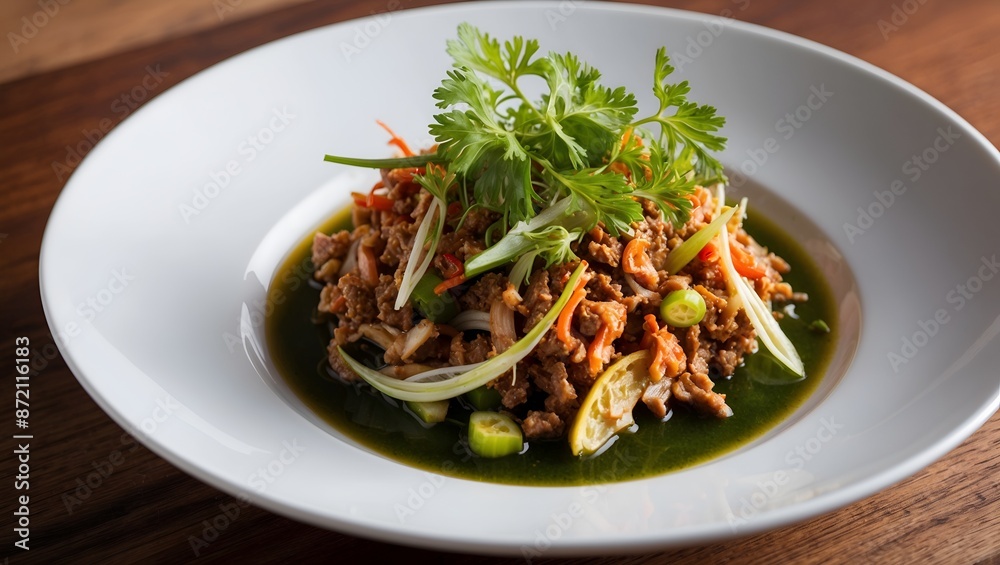 Larb (Spicy Minced Meat Salad) Larb (Spicy Minced Meat Salad)