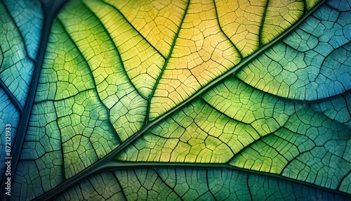 summer nature green leaves abstract background