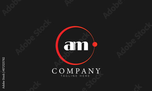 am logo, craft logo, clothing logo, water color logo