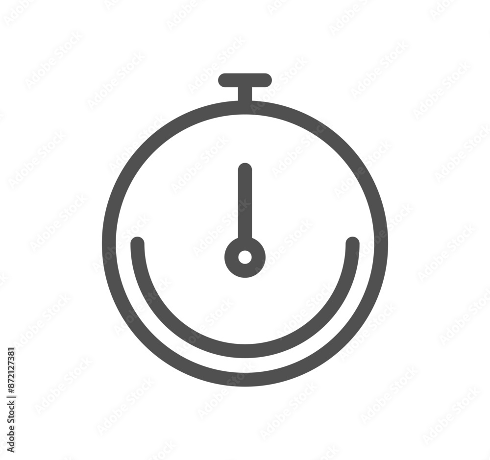 Time related icon outline and linear vector.
Time related icon outline and linear vector.
