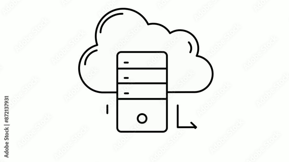 Cloud VPN Dedicated Server animated video, Enterprises Remote Storage animation, Cloud computing and Internet hosting services footage, Web Services Clip Cloud VPN Dedicated Server animated video, Enterprises Remote Storage animation, Cloud computing and Internet hosting services footage, Web Services Clip