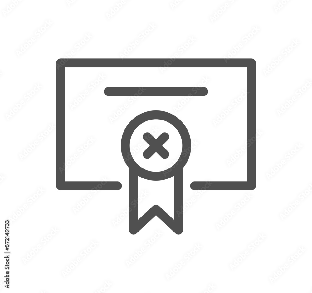 Reject related icon outline and linear vector.
Reject related icon outline and linear vector.