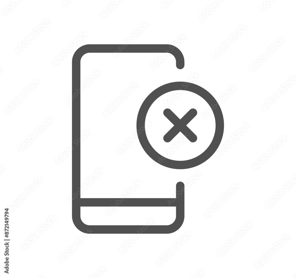 Reject related icon outline and linear vector.
Reject related icon outline and linear vector.