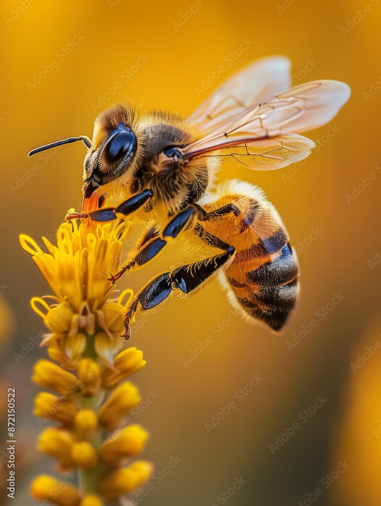 bee on a flower bee on a flower