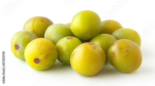 Kakadu plum fruit on white background photo