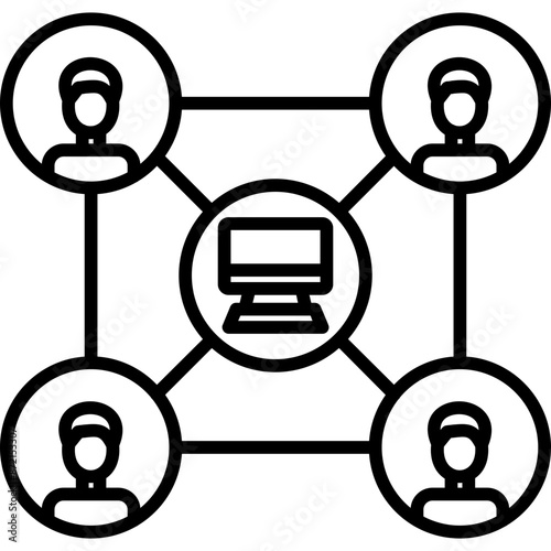 Remote Job Icon