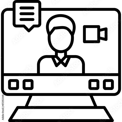 Video Conference Icon