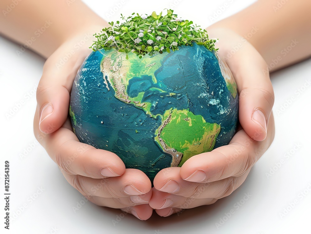 planet earth in the hands of human planet earth in the hands of human