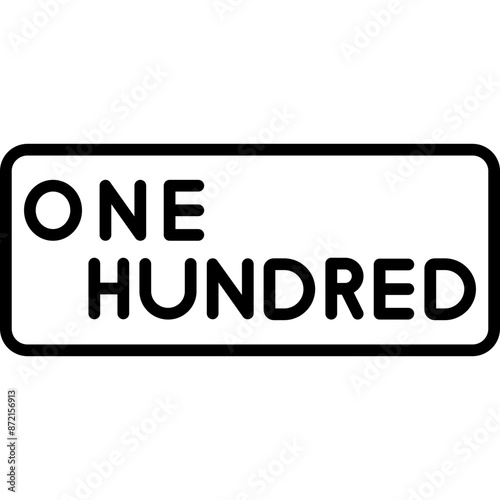 One Hundred Icon