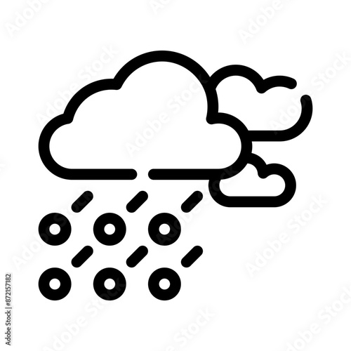 hail line icon