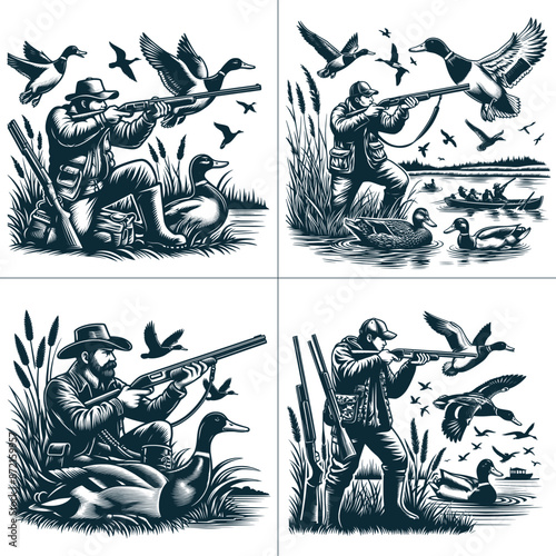 Duck Hunting Svg , Duck Hunter svg, Hunting Season svg, Duck Hunting svg, Hunting Cut File, Duck svg, Duck Hunting Clipart