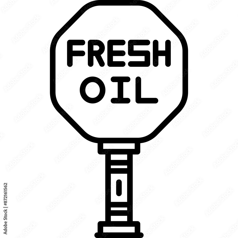 Fresh Oil Sign Icon