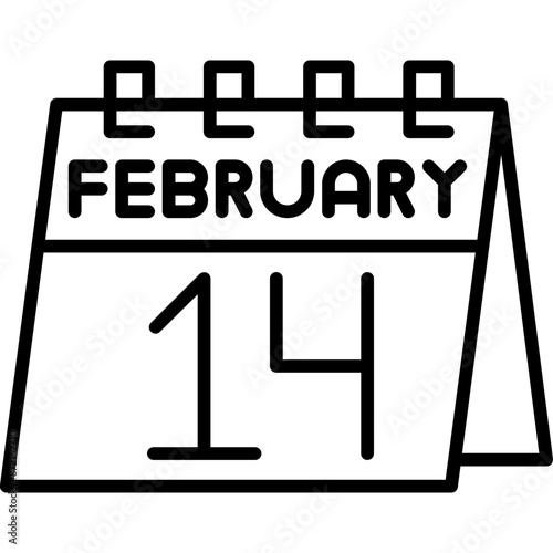 February 14 Icon
