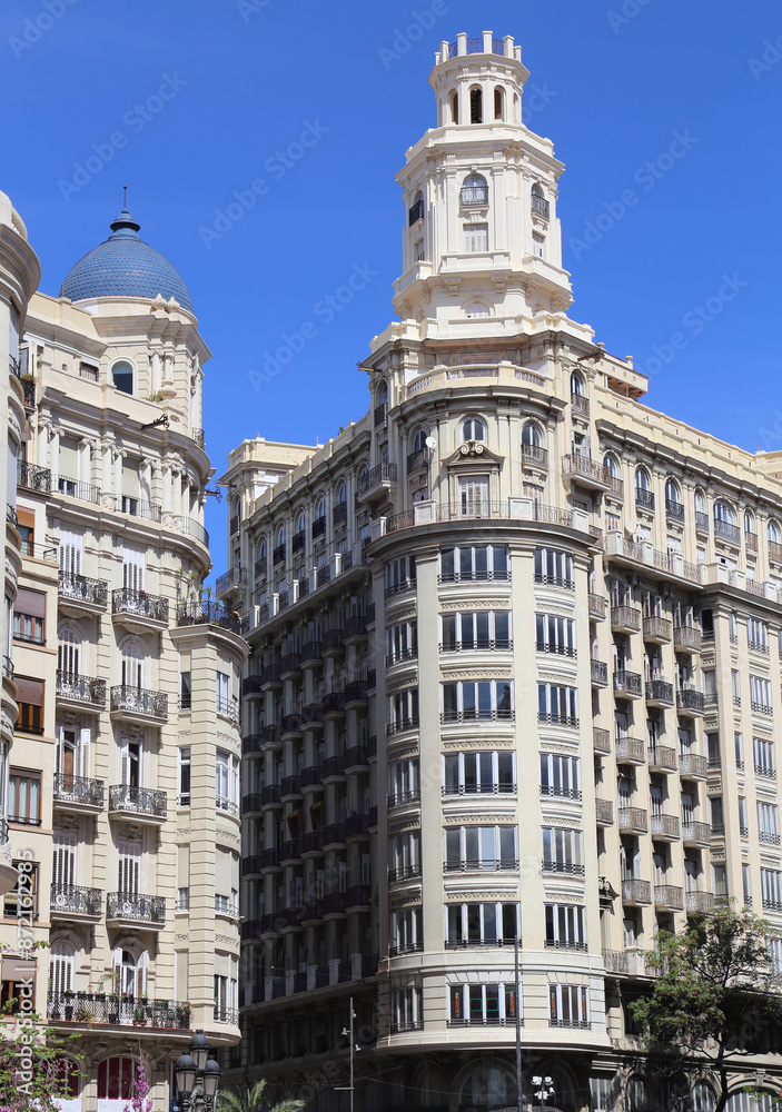 Obraz premium Plaza del Ayuntamiento of Valencia