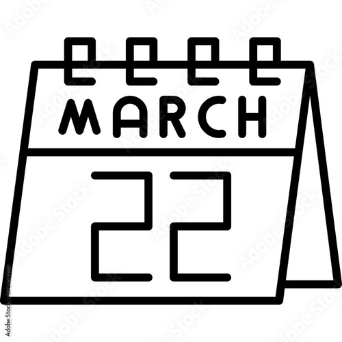 March 22 Icon