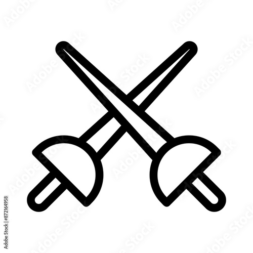 fencing line icon