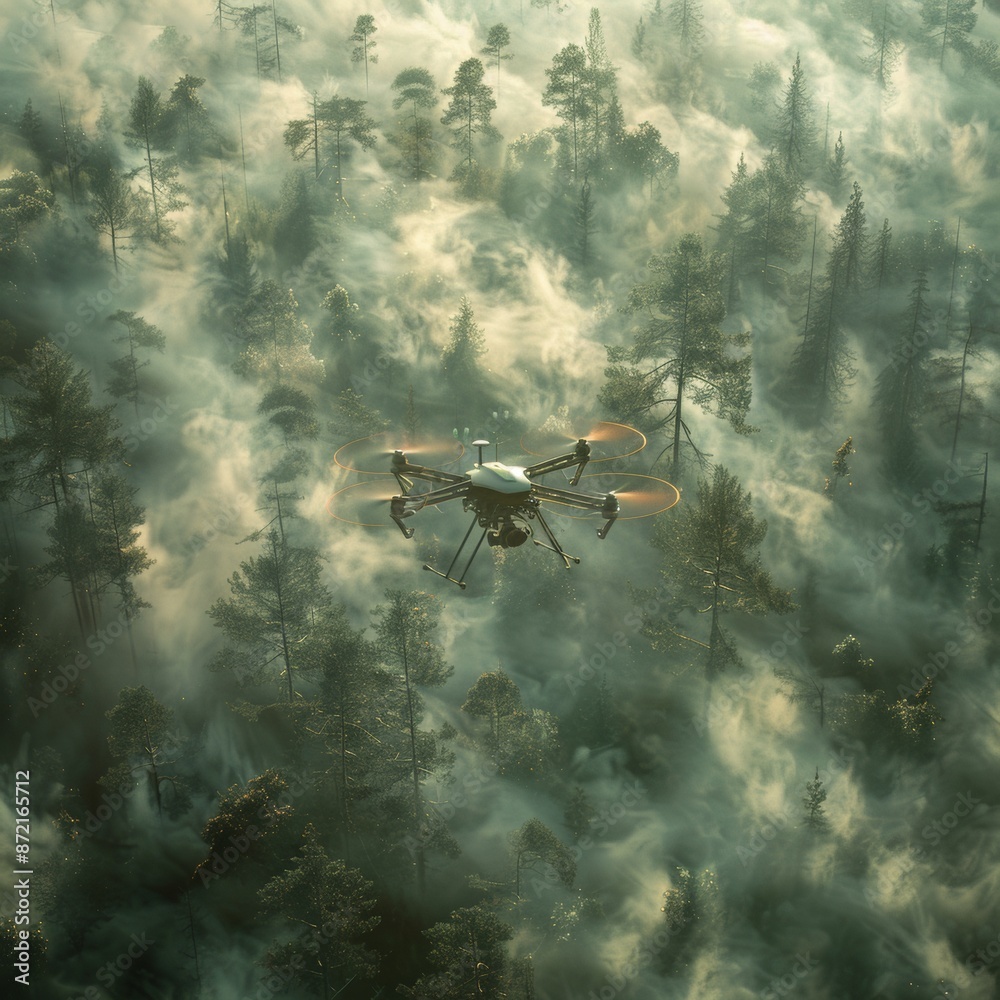 Aerial Drones Delivering Real-Time Data and Observations for Various Uses