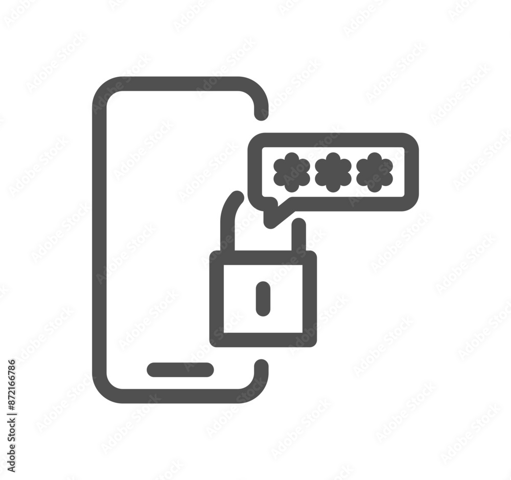 Locks related icon outline and linear vector.
Locks related icon outline and linear vector.