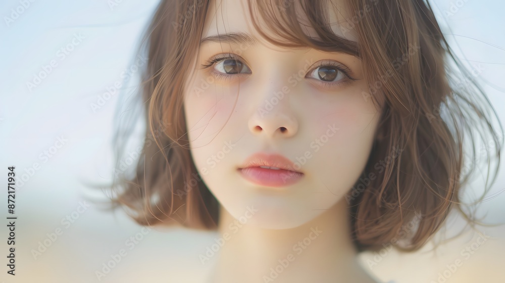 清楚できれいな女性のお顔